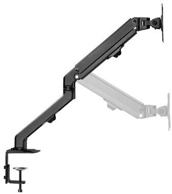 Кронштейн для монитора настольный VESA 75х75, 100х100, 17"-27", до 7 кг, SONNEN MOTION, 455944