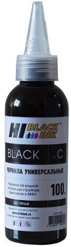 Чернила HI-BLACK для CANON (Тип C) универсальные, черные 0,1 л, водные, 150701094U