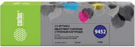 Картридж струйный CACTUS (CS-EPT9452) для Epson WF-C5290DW/C5790DW, голубой