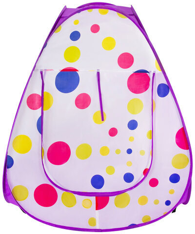 Детская игровая палатка-лабиринт с тоннелем и сухим бассейном, 90x190x270 см, BRAUBERG KIDS, 665172