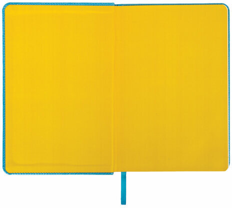 Ежедневник датированный 2024 А5 138x213 мм, BRAUBERG "Rainbow", под кожу, бирюзовый, 114869