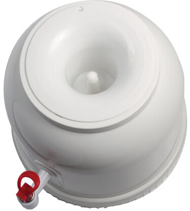 Кулер водораздатчик БЕЗ НАГРЕВА И ОХЛАЖДЕНИЯ, SONNEN TS-01, настольный, 1 кран, белый, 452417