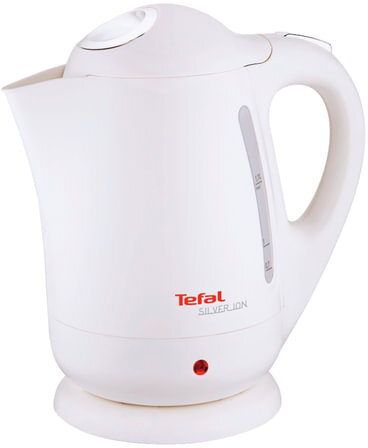 Чайник TEFAL BF925132, 1,7 л, 2400 Вт, закрытый нагревательный элемент, пластик, белый