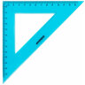 Набор чертежный большой ЮНЛАНДИЯ "Color", (линейка 30 см, 2 треугольника, транспортир), 210756