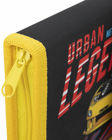 Пенал ПИФАГОР, 1 отделение 1 откидная планка, полиэстер, 19х13 см, "Street Legend", 271519