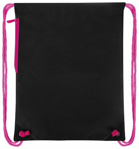 Мешок для обуви BRAUBERG PREMIUM, карман, подкладка, светоотражайка, 43х33 см, "Pop style", 271619