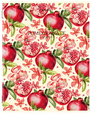 Тетради КОМПЛЕКТ 3 шт. А4, 96 л., BRAUBERG скоба, клетка, глянцевый лак, "Fruits", 404387