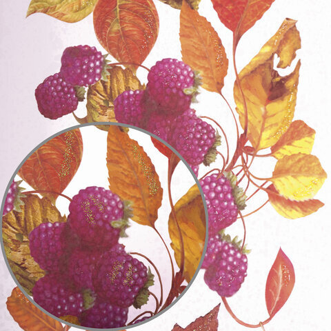 Украшение для окон и стекла ЗОЛОТАЯ СКАЗКА "Осенние мотивы 3", 14,8х59 см, ПВХ, 591241