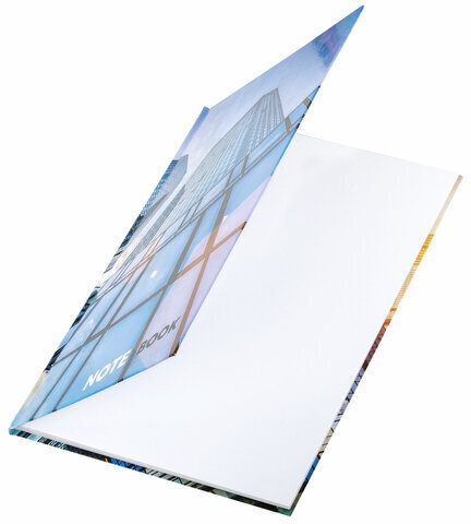 Блокнот БОЛЬШОЙ ФОРМАТ (215х295 мм) А4, 80 л., твердый, клетка, STAFF, "City", 111596