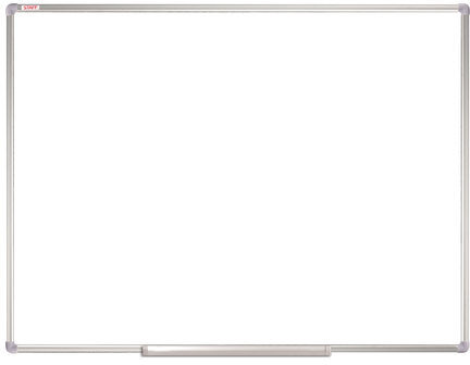 Доска магнитно-маркерная 90х120 см, алюминиевая рамка, ГАРАНТИЯ 10 ЛЕТ, STAFF, 235463