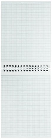 Блокнот А5 (146х205 мм), 60 л., гребень, картон, жесткая подложка, клетка, BRAUBERG, "Классика", 129812