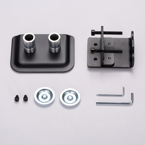 Кронштейн для двух мониторов настольный VESA 75х75, 100х100, 17"-27", до 14 кг, SONNEN MOTION, 455945