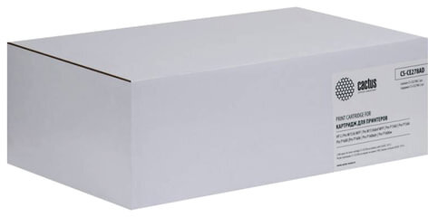 Картридж лазерный CACTUS (CS-CE278AD) для HP LaserJet P1566/1606DN, КОМПЛЕКТ 2 шт., ресурс 2х2100 страниц