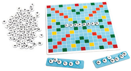 Игра магнитная 3 в 1 "Словодел, шашки и шахматы", 22,5x22,5 см, "Десятое королевство", 01782