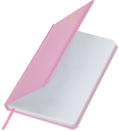 Ежедневник датированный 2025 А5 138x213 мм BRAUBERG "Select", балакрон, розовый, 115813