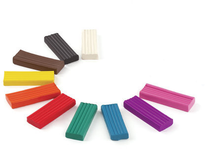 Пластилин классический ПИФАГОР "ЭНИКИ-БЕНИКИ", 10 цветов, 200 г, со стеком, картонная упаковка, 100972