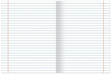 Тетради 12 л. КОМПЛЕКТ 10 шт. BRAUBERG КЛАССИКА, линия, обложка картон, СИНЯЯ, 106654