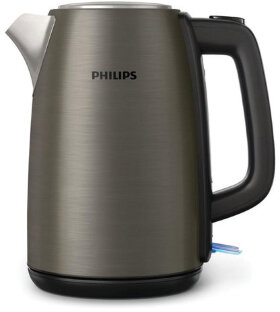 Чайник PHILIPS HD9352/80, 1,7 л, 2200 Вт, закрытый нагревательный элемент, нержавеющая сталь, титановый
