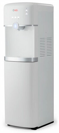 Кулер для воды AEL LC-AEL-770a, напольный, НАГРЕВ/ОХЛАЖДЕНИЕ КОМПРЕССОРНОЕ, 1 кран, белый, 00246