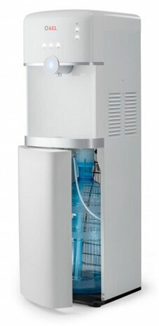 Кулер для воды AEL LC-AEL-770a, напольный, НАГРЕВ/ОХЛАЖДЕНИЕ КОМПРЕССОРНОЕ, 1 кран, белый, 00246