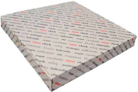 Часы настенные TROYKATIME (TROYKA) 78771783, круг, белые, белая рамка, 30,5х30,5х3,5 см