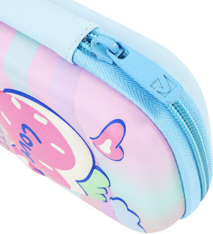 Пенал BRAUBERG, 1 отделение, 1 откидная планка, EVA 3D, 22х10х5 см, "Humster", 270702