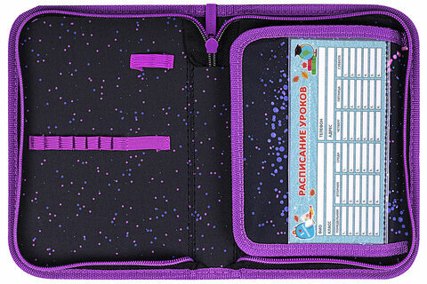 Пенал BRAUBERG, 1 отделение, 1 откидная планка, полиэстер, 21х14 см, "Fly Always", 271520