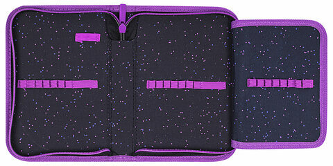 Пенал BRAUBERG, 1 отделение, 1 откидная планка, полиэстер, 21х14 см, "Fly Always", 271520