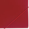 Папка на резинках BRAUBERG "Contract", красная, до 300 листов, 0,5 мм, бизнес-класс, 221798