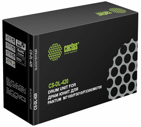 Фотобарабан CACTUS (CS-DL-420) для Pantum M7100/P3010/P3300/M6700/M6800, ресурс 9000 страниц