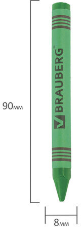 Восковые мелки BRAUBERG "АКАДЕМИЯ", НАБОР 24 цвета, 227285