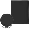 Папка с боковым металлическим прижимом STAFF, черная, до 100 листов, 0,5 мм, 229233