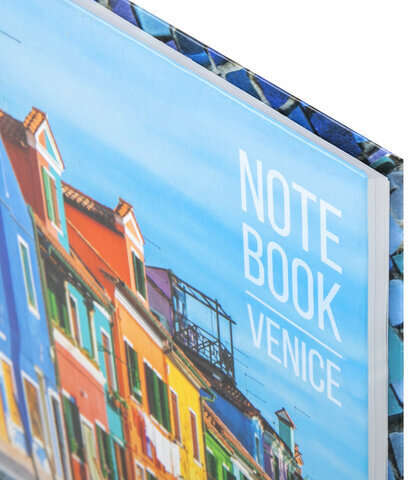 Блокнот БОЛЬШОЙ ФОРМАТ (215х295 мм) А4, 80 л., твердый, клетка, STAFF, "Венеция", 111597