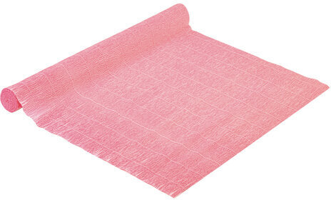 Бумага гофрированная/креповая (ИТАЛИЯ) 140 г/м2, 50х250 см, светло-розовая (949), BRAUBERG FIORE, 112591