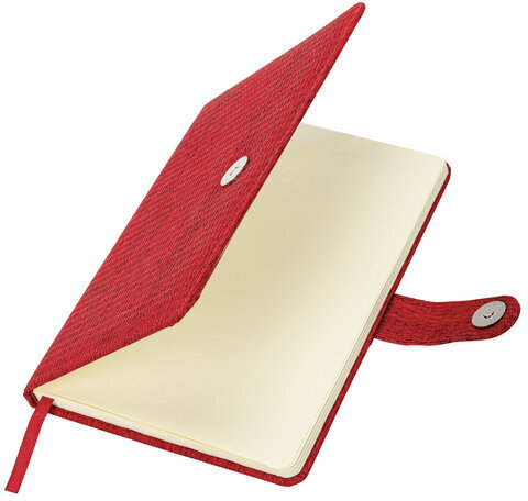 Еженедельник датированный 2023 А5 145х215 мм BRAUBERG "Augustus", красный, 113942