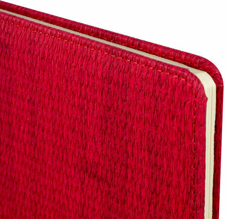 Еженедельник датированный 2023 А5 145х215 мм BRAUBERG "Augustus", красный, 113942