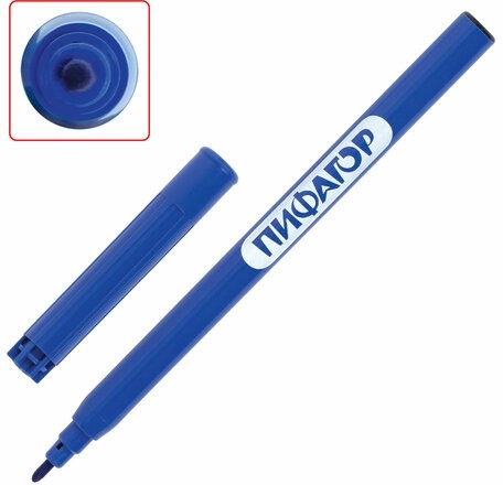 Фломастеры ПИФАГОР "ЕДИНОРОГ", 12 цветов, вентилируемый колпачок, 152448