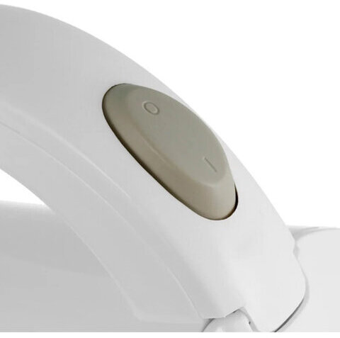 Чайник TEFAL KO120130, 0,5 л, 650 Вт, закрытый нагревательный элемент, пластик, бело-бежевый, 7211001544