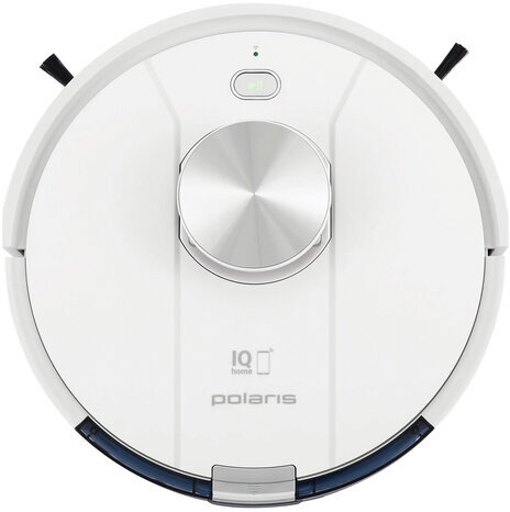 Робот-пылесос POLARIS PVCR 3900 IQ Home Panorama Aqua, влажная уборка, контейнер 0,45 л, работа до 2-х ч, белый, 60287