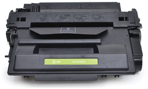 Картридж лазерный CACTUS (CS-CE255XS) для HP LaserJet P3015d/P3015dn/P3015x, ресурс 12500 страниц