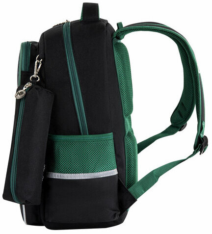 Рюкзак ЮНЛАНДИЯ COMPLETE, с пеналом в комплекте, эрго-спинка, "Wolf", 42х29х14 см, 270665