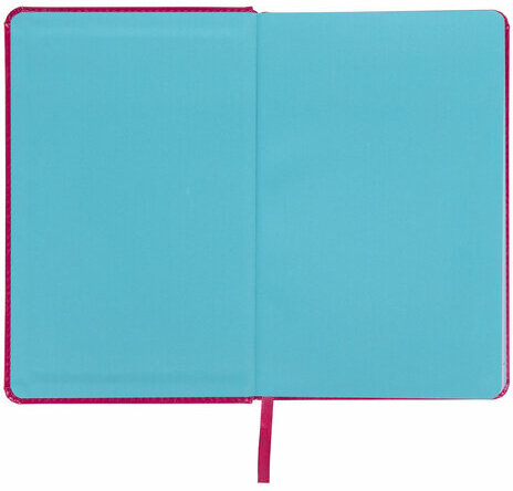 Ежедневник датированный 2024 А5 138x213 мм, BRAUBERG "Rainbow", под кожу, розовый, 114871