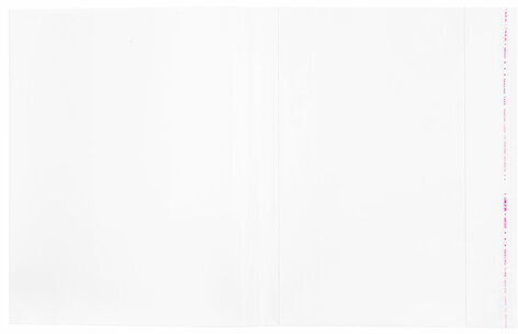 Обложки ПП для рабочих тетрадей и прописей, НАБОР "5 шт. + 1 шт. в ПОДАРОК", 240х380 мм, 80 мкм, универсальные, прозрачные, ПИФАГОР, 272710