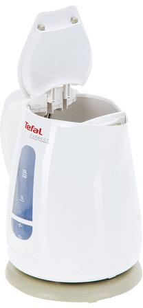 Чайник TEFAL KO29913E, 1,5 л, 2200 Вт, закрытый нагревательный элемент, пластик, белый