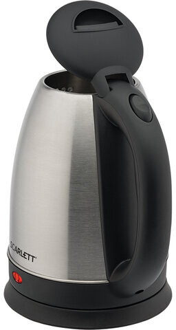 Чайник SCARLETT SC-EK21S74, 2 л, 1800 Вт, закрытый нагревательный элемент, сталь