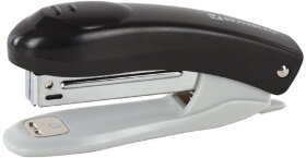 Степлер №10 BRAUBERG &quot;Original&quot;, до 12 листов, с антистеплером, черный, 222529