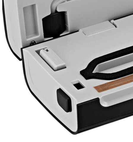 Вакууматор/вакуумный упаковщик KITFORT КТ-1510, 130 Вт, 2 режима, ширина пакета до 29 см, серебристый