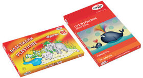 Пластилин ГАММА "Мультики", 18 цветов, 360 г, со стеком, 280028