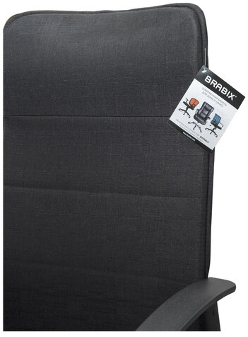 Кресло офисное BRABIX "Delta EX-520", ткань, черное, 531578