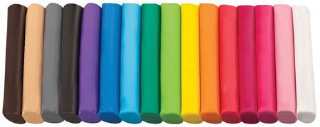 Пластилин классический ЮНЛАНДИЯ "ЮНЛАНДИК-МУЗЫКАНТ", 16 цветов, 320 г, ВЫСШЕЕ КАЧЕСТВО, 105030